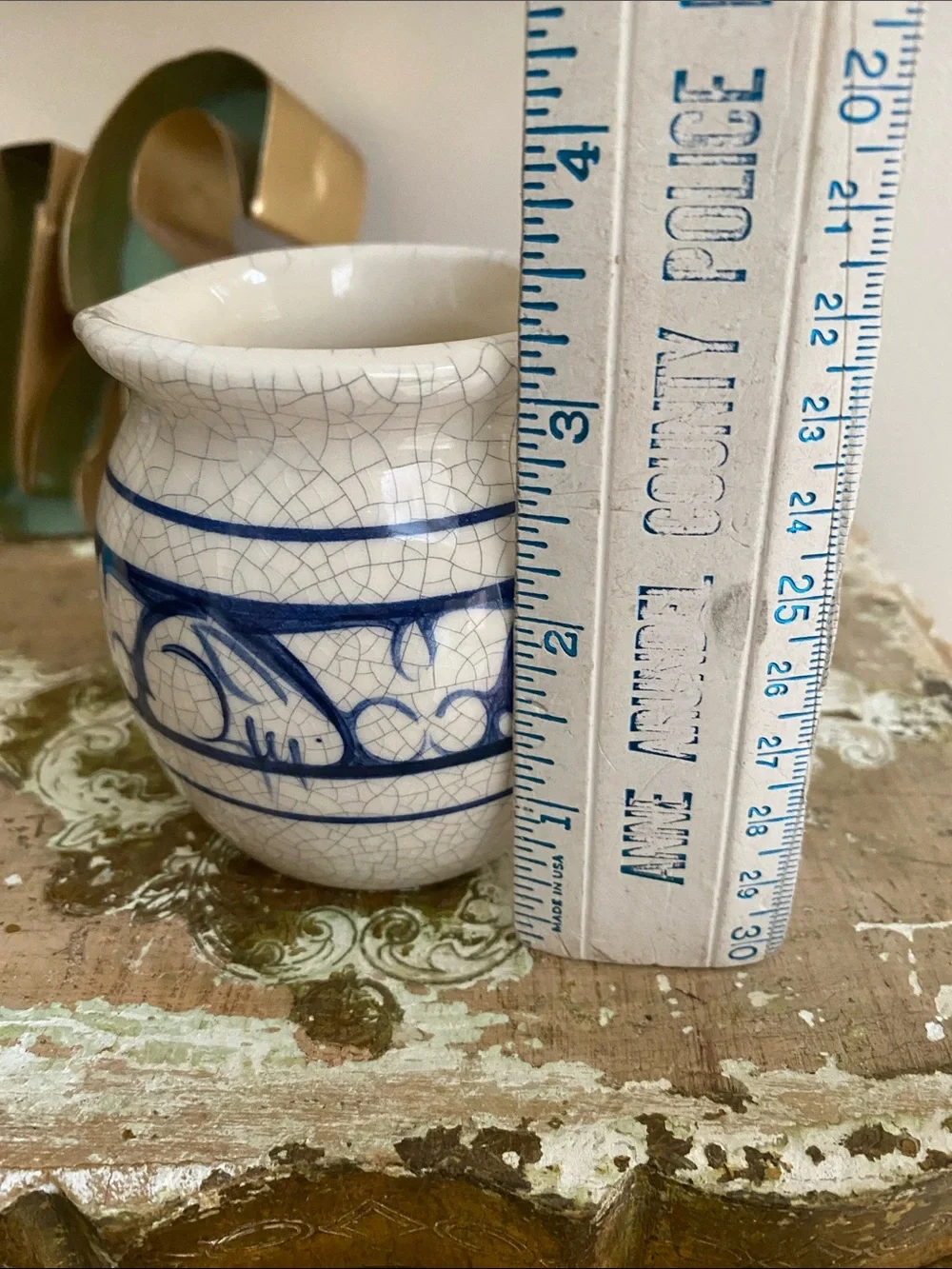 Vintage DEDHAM Pottery The Potting Shed Bunny Rabbit Creamer